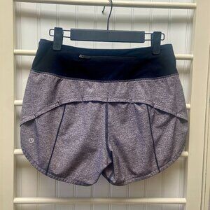 Lululemon Women's Speed Up Shorts 🖤🩶